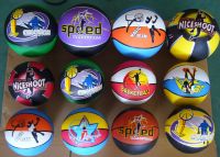 Rubber 3# Basketball Multicolor Design