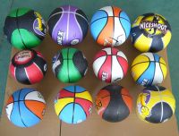 Rubber 7# Basketball Multicolor Design