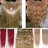 clip hair.wig, human hair, extension hair,