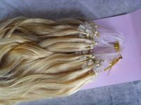 Sell Popular 100% Remy Human Hair Micro ring loop hair extension