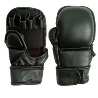 MMA Grappling Leather Gloves