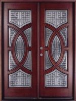 Solid Mahogany Double Entry Door