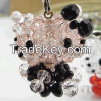 Sell bead handmade mobile phone pendant