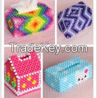 Sell elegant handmade beaded tissue box/cover case