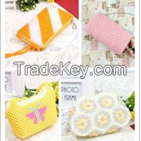 Sell elegant pretty handmade beaded purse for ladies beads Handbags