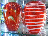 Sell colored glass vase