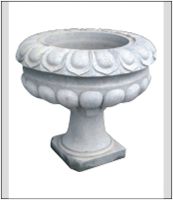 Sell stone flower pot, granite flower pot, flower holder