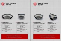 Supply stainless steel Buttwelding pipe fittings