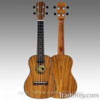 Sell Super Thin Body 23'' Concert Ukulele Zebrawood Handcrafted ESU-C1