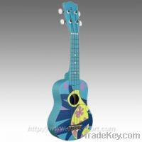 Sell Tortoise Decals Ukulele Soprano ESU-S04 BT