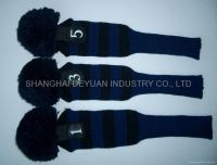 Sell knitted golf headcover