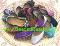 Sangla Fashions: Beaded Khussa Shoes
