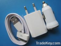 Sell iPhone/iPod 3 in 1 Charger and Data Cable Kits