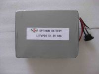 Sell lifepo4 battery 51.2v 9ah for e-bike