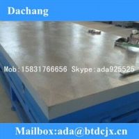 Sell cast iron surface plate/cast iron surface plate with t-slots /cast iron welding plate/cast iron bed plate