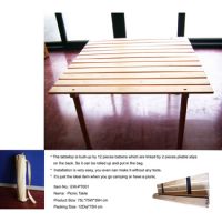 Sell picnic table/table/outdoor furniture/furniture/wood furniture