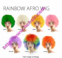 sell party wig fun wig afro wig