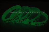 Sell Silicone bracelet glow in the dark