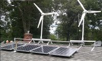 Sell 3 KW Wind-solar Hybrid Family Power Supply system