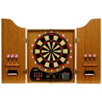 Sell wooden dartboard cabinet