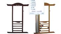 Sell solid wood billiard cue rack