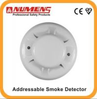 Addressable photoelectric smoke detector