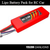 High rate Li-polymer Battery 4300mah 20C 7.4V for RC Car