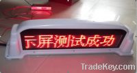 Sell taxi screen bus sign led moving message sign