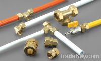 Sell brass fittings for multilayer pipes