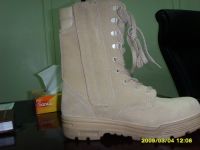 Military Boot Desert Boot Jungle Boot Combat Boot Patent PU Shoe