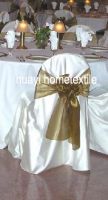 satin chair cover