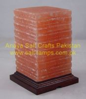 Himalayan Cube Salt Lamps/ Crystal Crafted Salt Lamps/ Pink Himalayan Crafted Ionizer