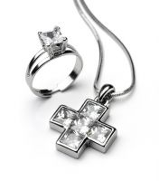 Sell Cross Pendant with matching Ring
