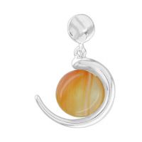 Sell Sterling Silver Carnelian Pendant