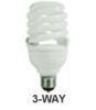 Sell 3 three way dimmable bulb