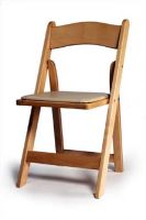 Padded Wooden/Banquet Folding Chair, Garden Chair