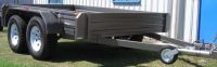 Sell two axle tandem box trailer
