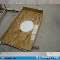 Hot Kashmir Gold Granite Countertop, Granite Kitchen Countertop, Grani