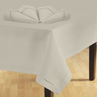 tablecloth, table runner , placemat, with faggoting