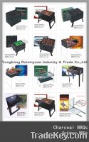 Charcoal BBQ Grill, Portable BBQ Grill, Outdoor BBQ Grill, BBQ Tools