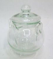 Sell glass pot with lugs (Item No. FX-50)