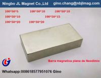 ndfeb block Magnets(Barras magneticas planas)100x50x20mm