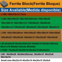 ferrite block magnet Barra magnetica rectangular)150x100x25mm