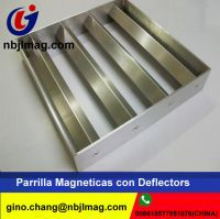 magnetic grid magnet, 34/5000 Imanes de rejilla para eliminar ferrosos