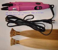 Sell Remy pretipped hair, Fusion hair connector