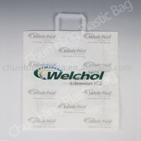 Sell carrier bag with plastic clip handle
