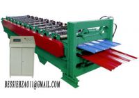 Sell double layer color steel tile roll forming machine