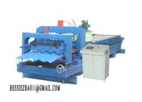 Sell steel glazed tile roll forming machine