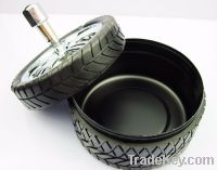 Sell wheel ashtray metal ashtray