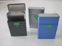 automatic color cigarette box, plastic cigarette case, rectangular pla